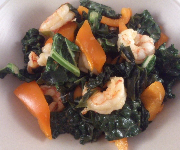 Shrimp and Wakame Seaweed Salad