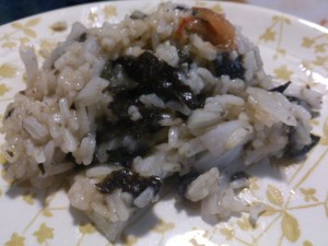 Nori and Rice Salad